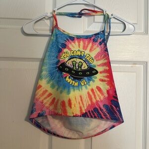 Trippy halter top